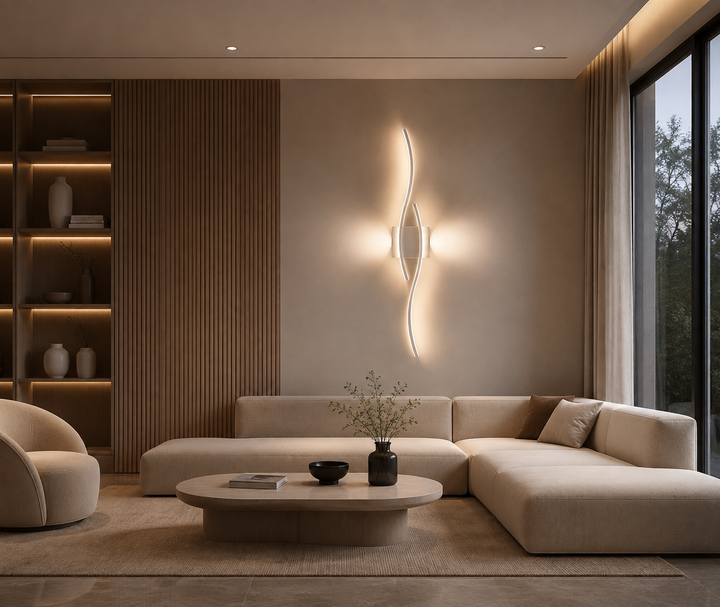 Lámpara de Pared Onda LED