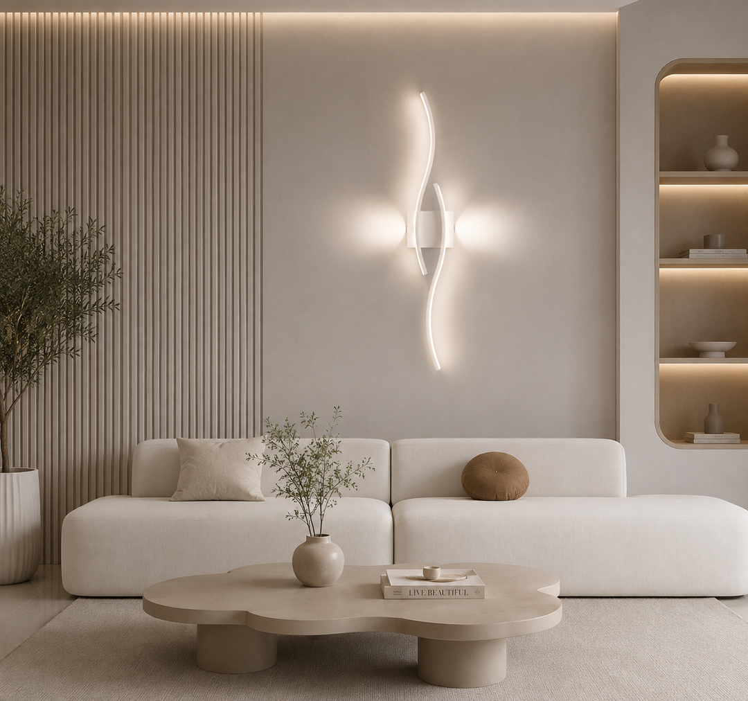 Lámpara de Pared Onda LED