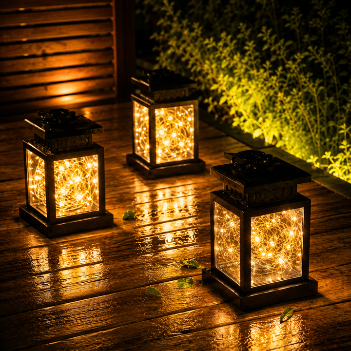 SolarAura™ Lámpara Solar Impermeable